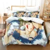 3D Princess Mononoke Cartoon Print Duvet Cover Set Bedding Sets Twin Full Queen King Size Soft 2 - Princess Mononoke Store