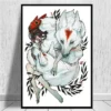 Japan Anime Princess Mononoke Canvas Painting Posters and Prints Wall Art Pictures for Living Room Cuadros 12 - Princess Mononoke Store
