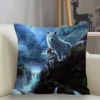 Musife Princess Mononoke Pillowcase Custom Square Pillow Cover Case Zipper Pillowcase 35 35 40 40 45 - Princess Mononoke Store