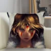 Musife Princess Mononoke Pillowcase Custom Square Pillow Cover Case Zipper Pillowcase 35 35 40 40 45 11 - Princess Mononoke Store