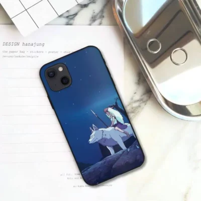 Princess Mononoke In Sky Night Phone Case - Princess Mononoke Store