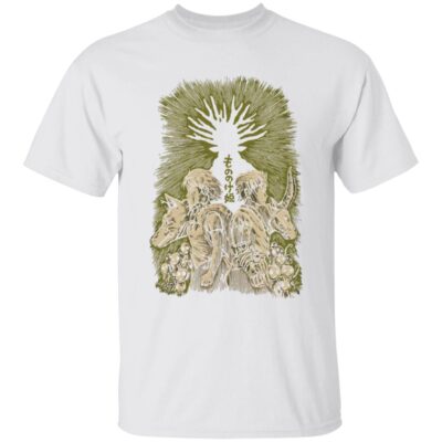 Princess Mononoke San and Ashitaka T shirt - Princess Mononoke Store